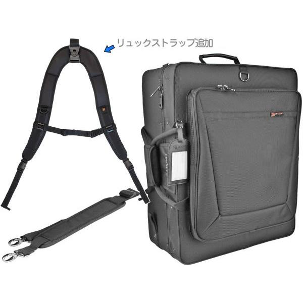 PROTEC IP301Q トランペット クワッド ケース 4本 セミハード バックパックストラップ...