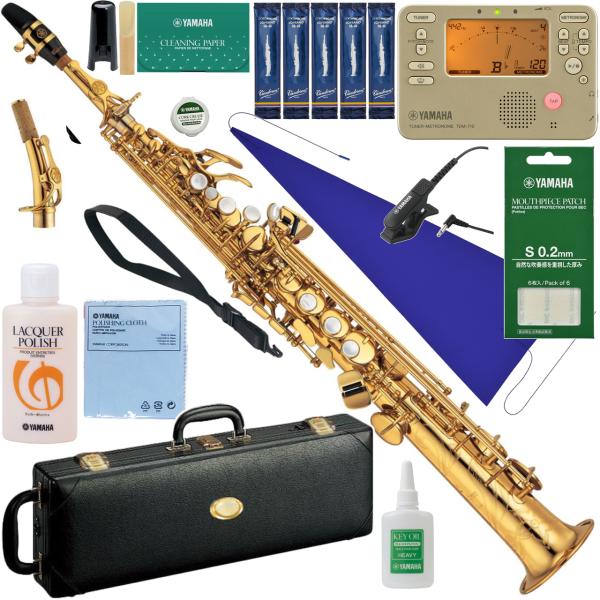 YAMAHA(ヤマハ) 5年保証対象 YSS-875EX ソプラノサックス カスタム ラッカー ゴー...
