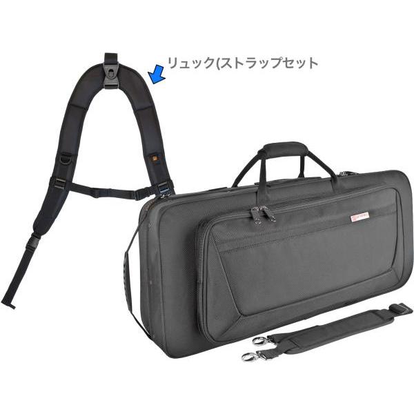 PROTEC PBTRIALT アルトサックス B♭クラリネット フルート コンビネーションケース ...