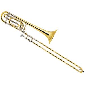 Bachトロンボーン 42AF-GL (BachとSchilkeのマウスピース付 Vincent Bach 42AF GL トロンボーン B♭/ F テナーバストロンボーン