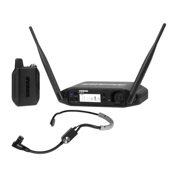 SHURE(シュア) GLXD14+/SM35 ◆ 2.4GHz帯 SM35 テーブルトップ型受信機...