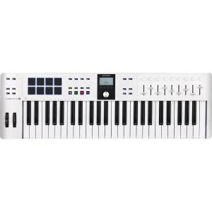 Arturia(アートリア) KeyLab Essential 49 MK3  WHITE 49鍵盤 MIDIキーボード【取り寄せ商品 】｜watanabegakki