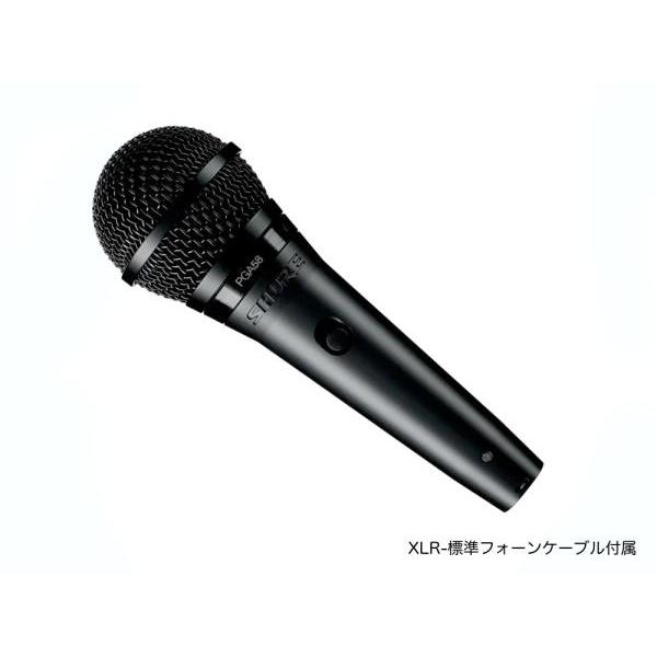 SHURE(シュア) PGA58-QTR-J ダイナミック型 マイクロホン カーディオイド XLR-...