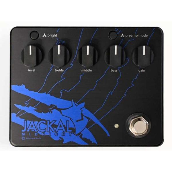 Limetone Audio JACKAL MIDNIGHT  ベース  オーバードライブ プリアン...