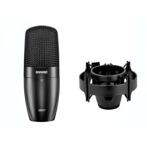 SHURE(シュア) SM27-SC-X カーディオイド コンデンサー マイクロホン ショックマウント付【5月10日時点、少数在庫あり △ 】