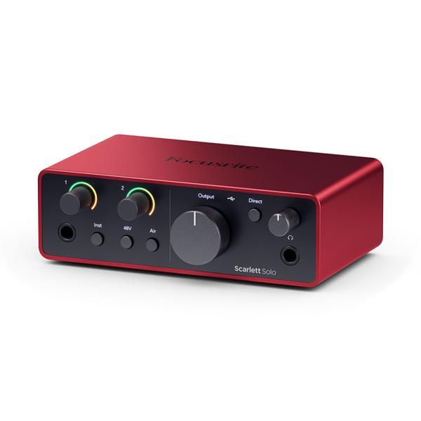 Focusrite(フォーカスライト) Scarlett Solo (gen4)   国内正規品 オ...