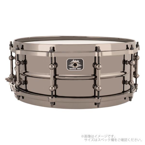 LUDWIG(ラディック) LU5514 Universal シリーズ メタルスネアドラム