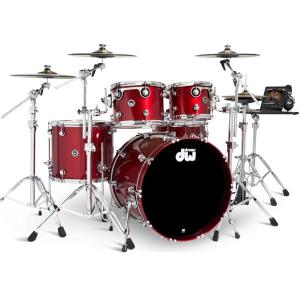 DW(ディーダブル) DWe 5-Piece Complete Bundle Kit Black Cherry Metallic Lacquer【代引不可 】