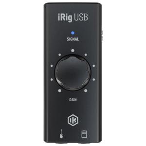 IK Multimedia(アイケーマルチメディア) iRig USB オーディオインターフェイス ギター／ベース用インターフェイス 日本正規品【取り寄せ商品 】