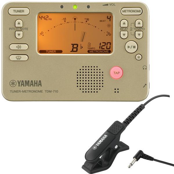 YAMAHA(ヤマハ) TDM-710GLM チューナーメトロノーム ゴールド TDM-710GL ...