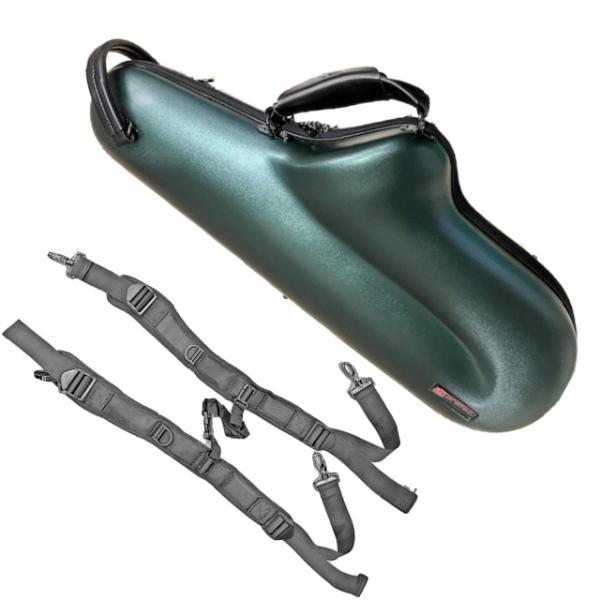 PROTEC BM304CTHG アルトサックス ケース ハンターグリーン ABS樹脂製 セミハード...