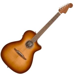 Fender(フェンダー) Newporter Classic Aged Cognac Burst アコースティックギター エレアコ ニューポーター｜watanabegakki