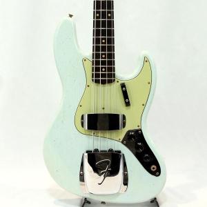 Fender Custom Shop 1963 Jazz Bass Journeyman Relic Faded Aged Sonic Blue フェンダー・カスタムショップ ジャズベース｜watanabegakki