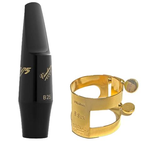 vandoren SM431 バリトンサックス ハードラバー マウスピース B25 V5 エボナイト...