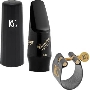 vandoren SM401 ソプラノサックス マウスピース S15 V5 エボナイト ハードラバー...