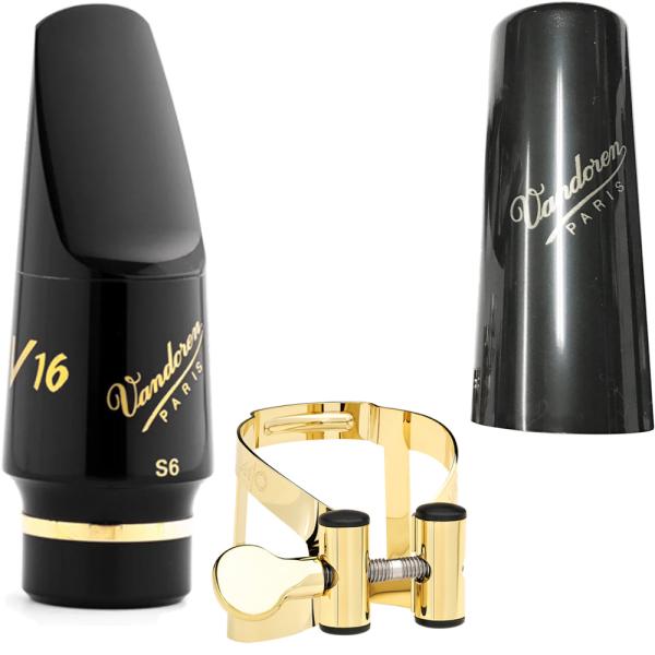 vandoren(バンドーレン) SM802 ソプラノサックス S6 マウスピース V16 ラバー ...