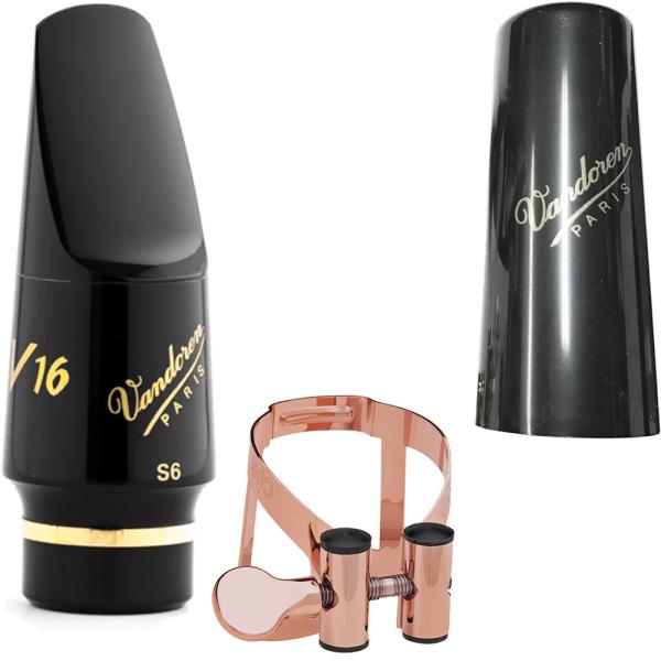 vandoren(バンドーレン) SM802 ソプラノサックス S6 マウスピース V16 ラバー ...