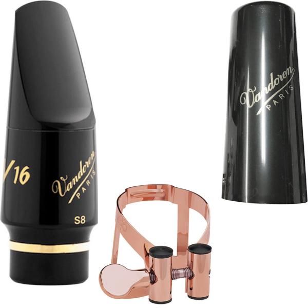 vandoren(バンドーレン) SM804 ソプラノサックス S8 マウスピース V16 ラバー ...