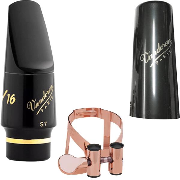 vandoren(バンドーレン) SM803 ソプラノサックス S7 マウスピース V16 ラバー ...