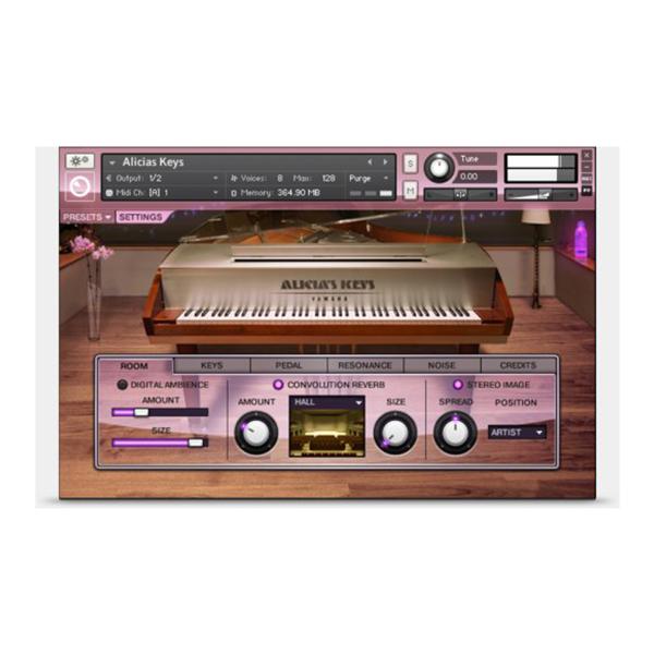 Native Instruments(ネイティブインストゥルメンツ) Alicia’s Keys ピ...