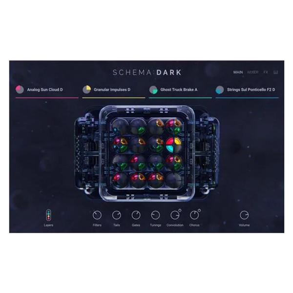 Native Instruments(ネイティブインストゥルメンツ) Schema Dark パター...