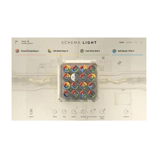 Native Instruments(ネイティブインストゥルメンツ) Schema Light パタ...