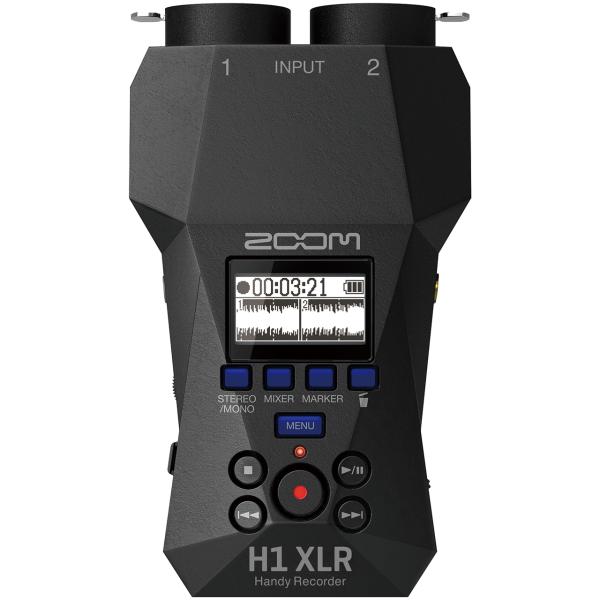 ZOOM(ズーム) H1 XLR Handy Recorder レコーダー 32bitフロート 録音...