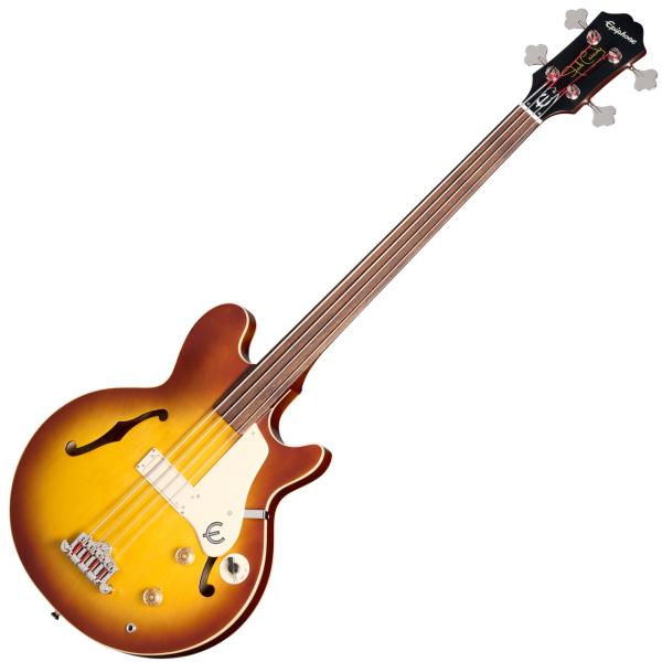 Epiphone(エピフォン) Jack Casady Fretless Bass Aged Roy...