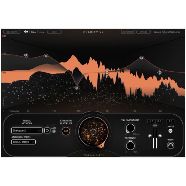 WAVES(ウェイブス) Clarity Vx DeReverb Pro プラグインエフェクト DA...