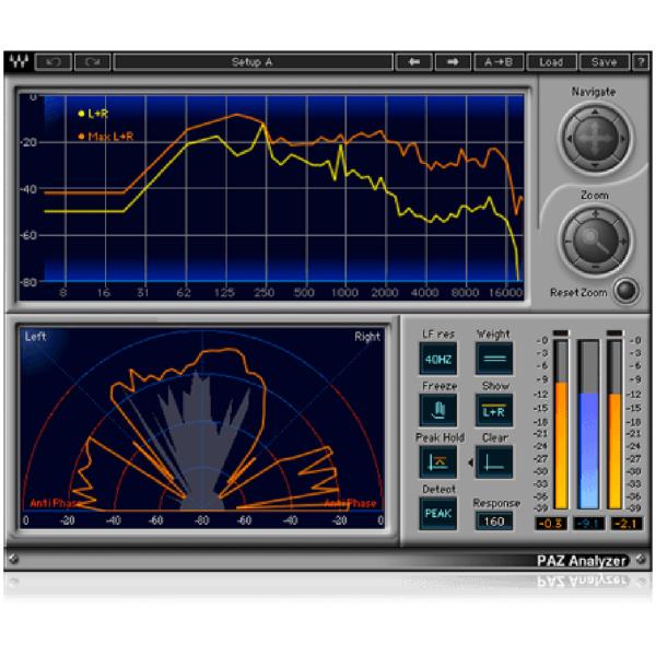 WAVES(ウェイブス) PAZ Analyzer プラグインエフェクト DAW DTM【期間限定セ...