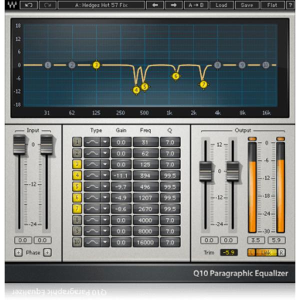 WAVES(ウェイブス) Q10 Equalizer プラグインエフェクト DAW DTM【期間限定...