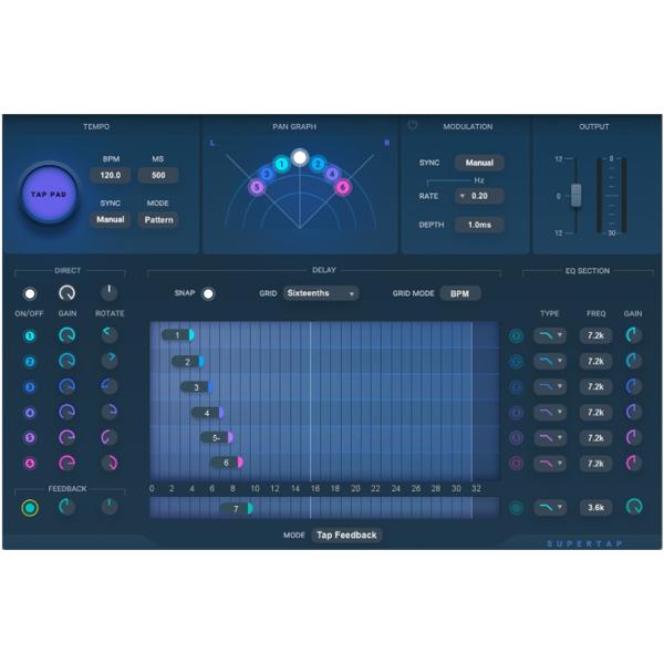 WAVES(ウェイブス) SuperTap プラグインエフェクト DAW DTM【期間限定セール特価...