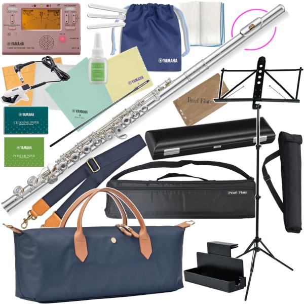 Pearl Flute(パールフルート) PF-665RE リングキイ フルート 頭部管 銀製 Eメ...