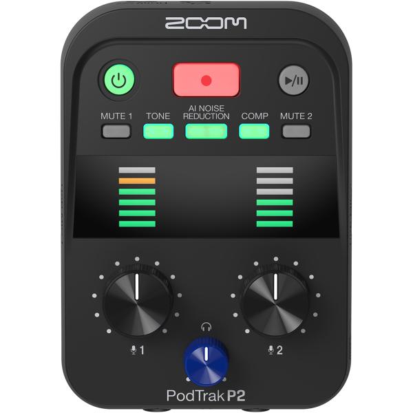 ZOOM(ズーム) PodTrak P2  PodCast ポッドキャスト