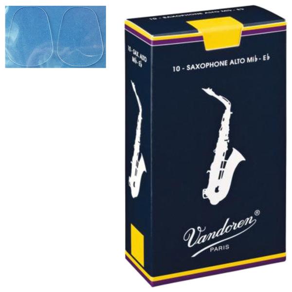 vandoren(バンドーレン) SR213 アルトサックス リード トラディショナル 3番 バラ ...