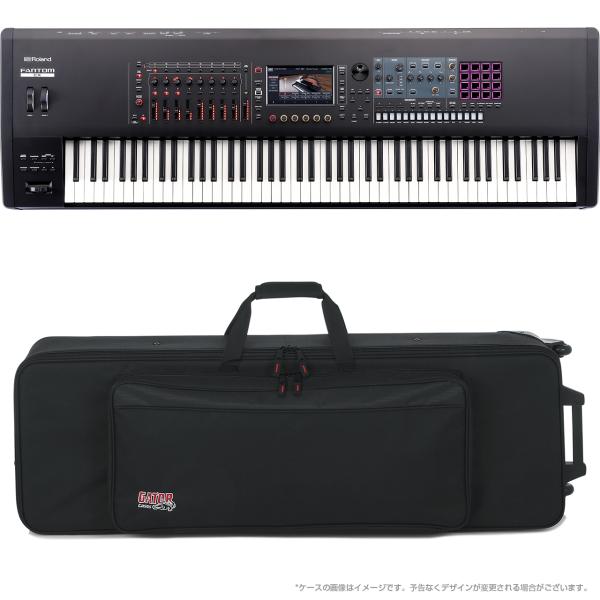 Roland(ローランド) FANTOM-8 EX ケースセット シンセサイザー 88鍵盤 DTM ...
