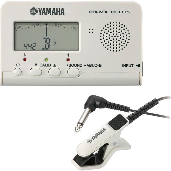 YAMAHA(ヤマハ) TD-19WH クロマチックチューナー ホワイト チューナー用マイク TM-...