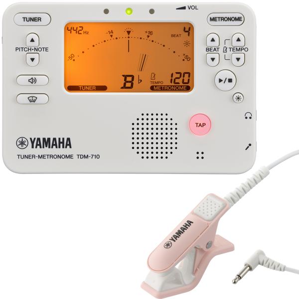 YAMAHA(ヤマハ) TDM-710IV アイボリーホワイト チューナーメトロノーム チューナーマ...