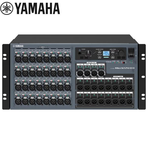 YAMAHA(ヤマハ) Rio3224-D3 ◆ Dante対応 I/O ラックアナログ32入力、1...
