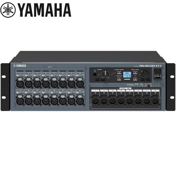YAMAHA(ヤマハ) Rio1608-D3 ◆ Dante対応 I/O ラック アナログ16入力、...