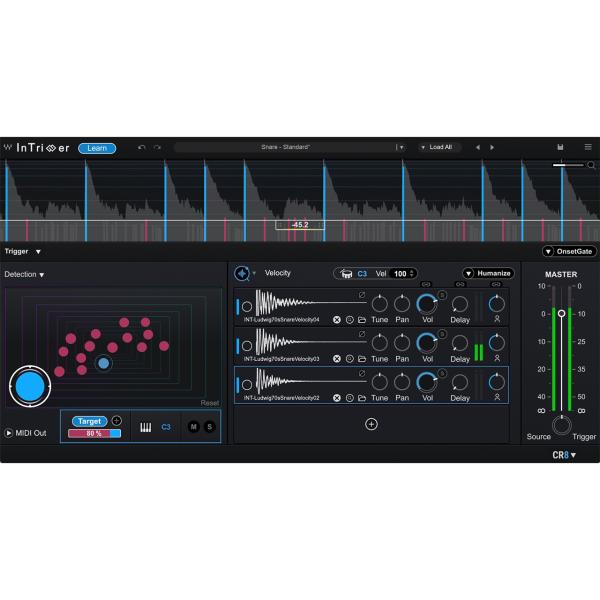 WAVES(ウェイブス) InTrigger Drum Replacer ドラム リプレイスメント ...