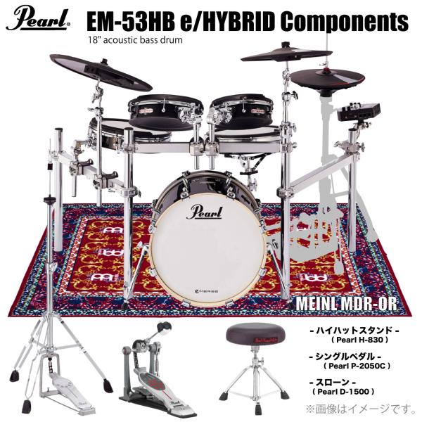 Pearl(パール) e/MERGE EM-53HB e/HYBRID マット（MEINL MDR-...
