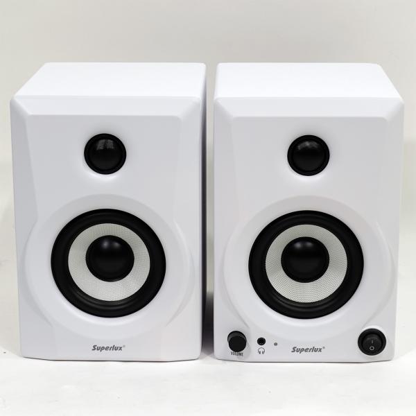 Superlux(スーパーラックス) BES3.5 White モニタースピーカー 2Way ホワイ...