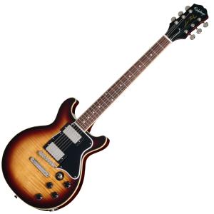 Epiphone(エピフォン) Les Paul Special Double Cut Figured Bourbon Burst レスポール スペシャル ダブルカット【決算特価 】
