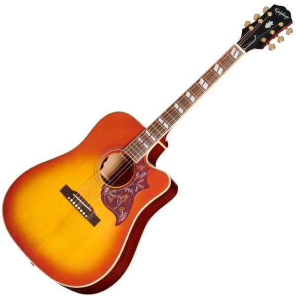 Epiphone(エピフォン) Hummingbird Standard EC Cherry Sun...