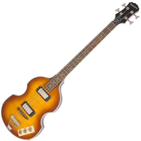 Epiphone(エピフォン) Viola Bass Vintage Sunburst バイオリンベ...