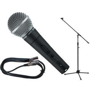 SHURE（シュア） SM58-LCE TAMAブラックマイクスタンドSET （フォーン