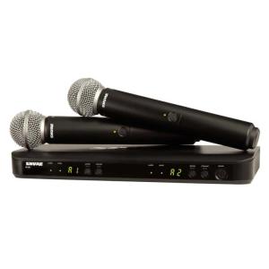 SHURE(シュア) BLX288/SM58 ◆ デュアルチャンネル ハンドヘルド型 ワイヤレスシステム BLX288J/SM58-JB【5月10日時点、在庫あり 】｜watanabegakki