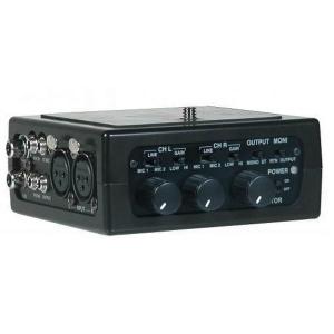 ★AZDEN FMX-32 マイクミキサー★ FMX-32a - 3 Channel Portable Mixer - Azden