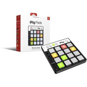 IK Multimedia(アイケーマルチメディア) iRig Pads MIDIコントロール iPad iPhone PC MAC DTM DAW 日本正規代理店品【取り寄せ商品 納期未定 】｜watanabegakki